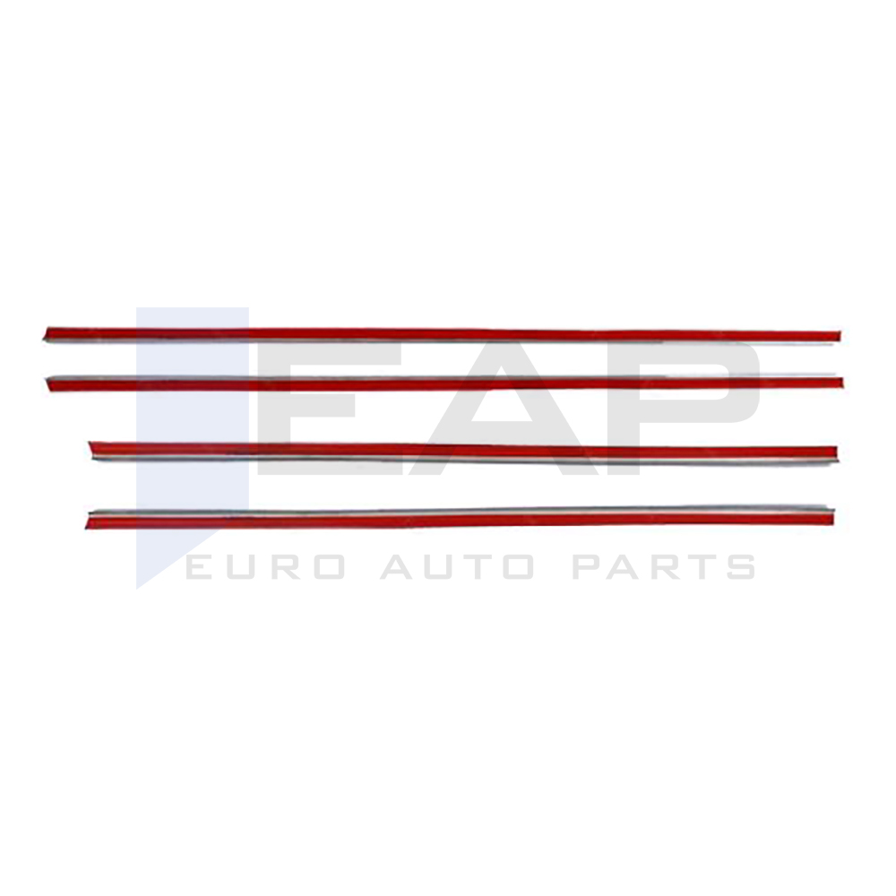 Window Frame Garnish - 4 Pcs - Stainless Steel