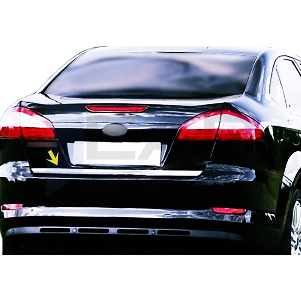 Trunk Lid Trim Sedan - Stainless Steel