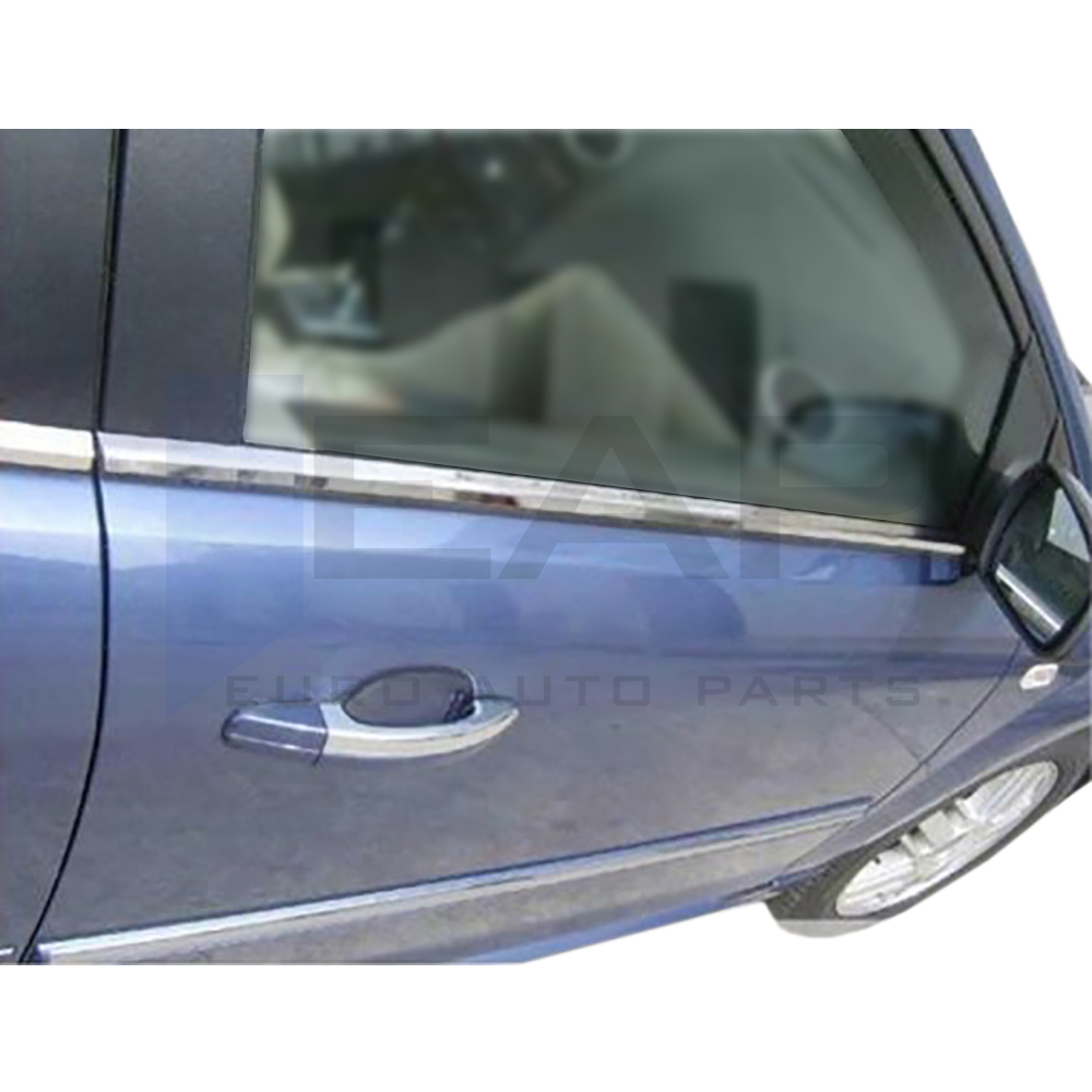 Window Frame Garnish - 4 Pcs - Stainless Steel