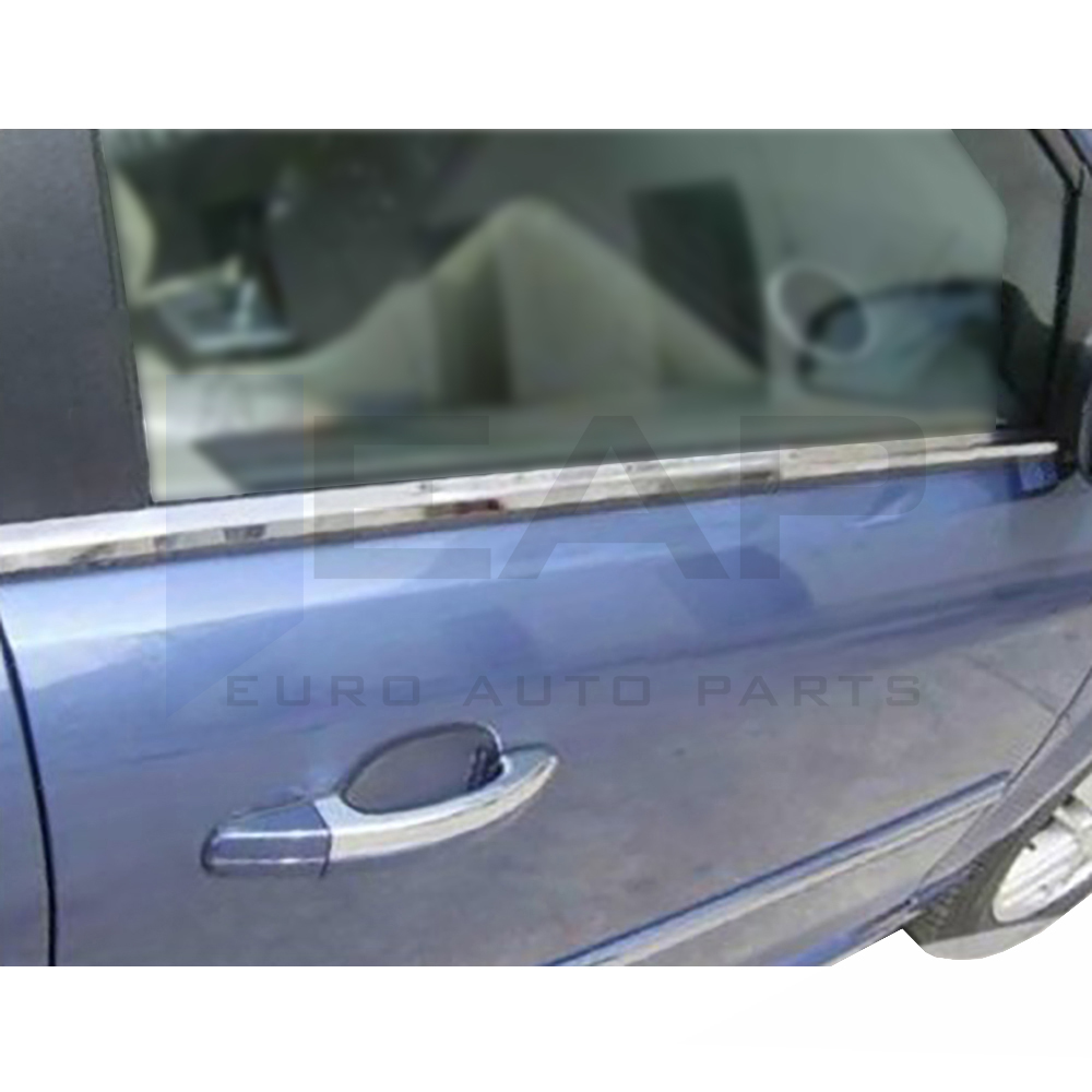 Window Frame Garnish - 4 Pcs - Stainless Steel