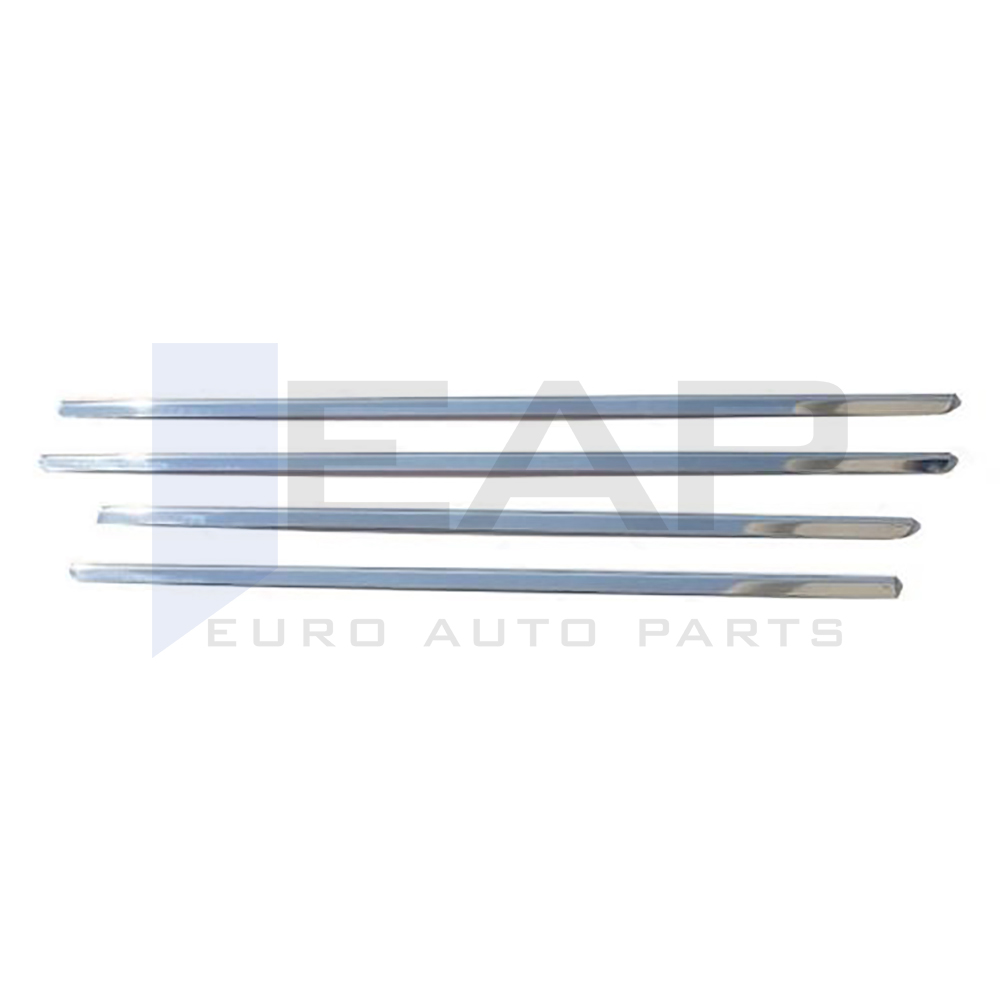 Window Frame Garnish - 4 Pcs - Stainless Steel