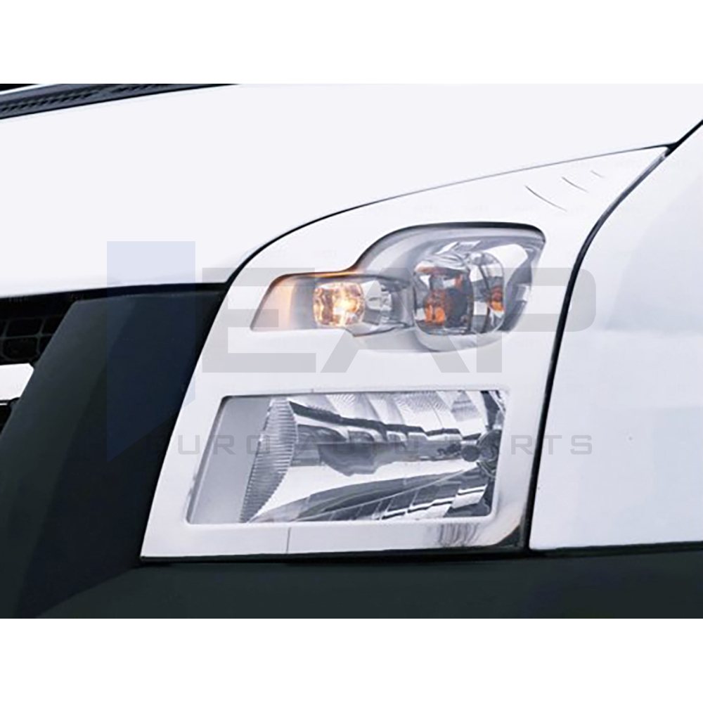 Headlight Frame - 2 Pcs - Stainless Steel
