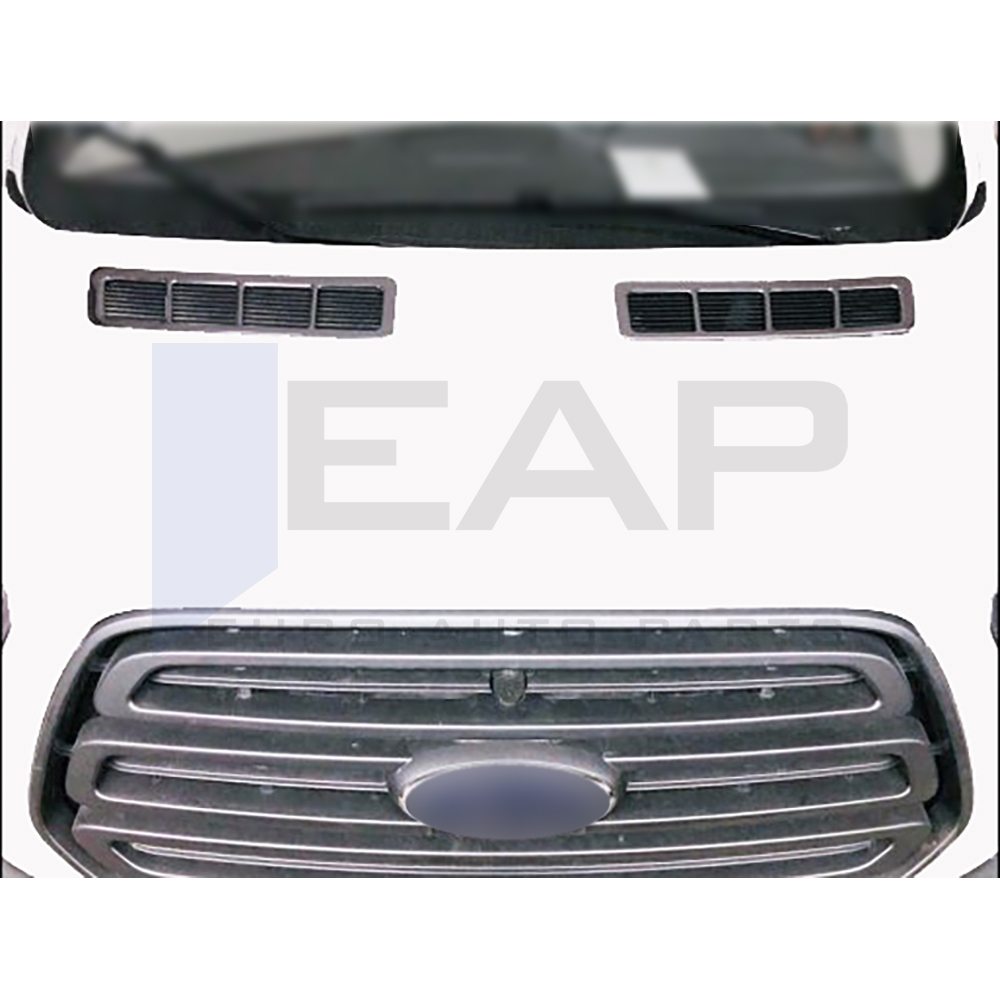 Front Hood Vent Grille - 2 Pcs - Stainless Steel