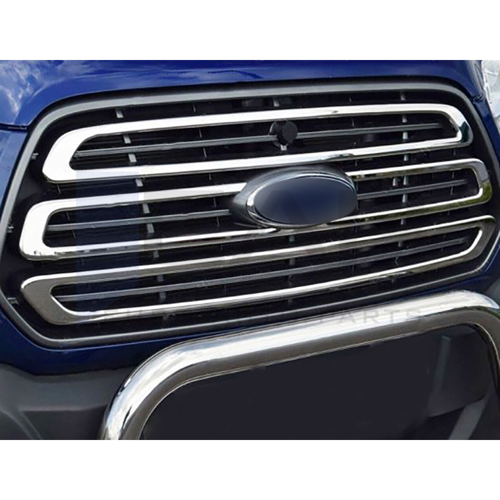 Front Grille - 3 Pcs - Stainless Steel