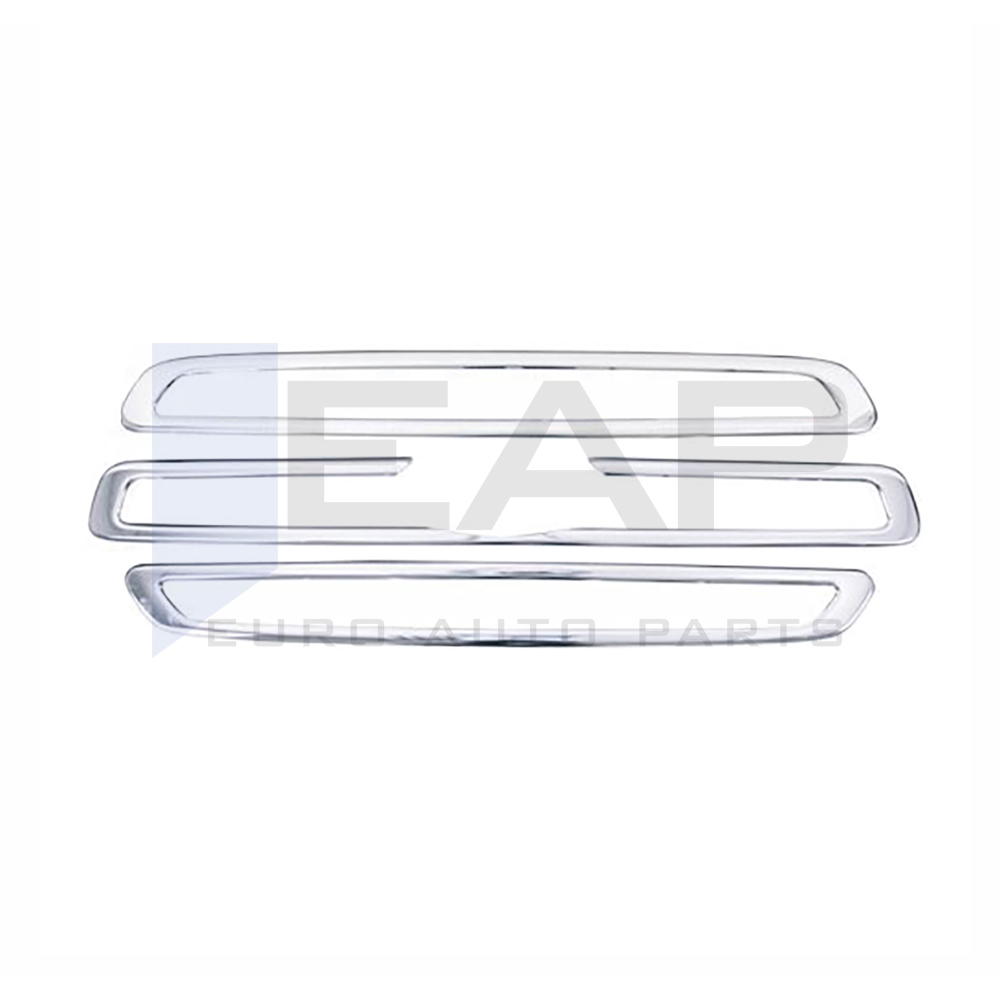 Front Grille - 3 Pcs - Stainless Steel