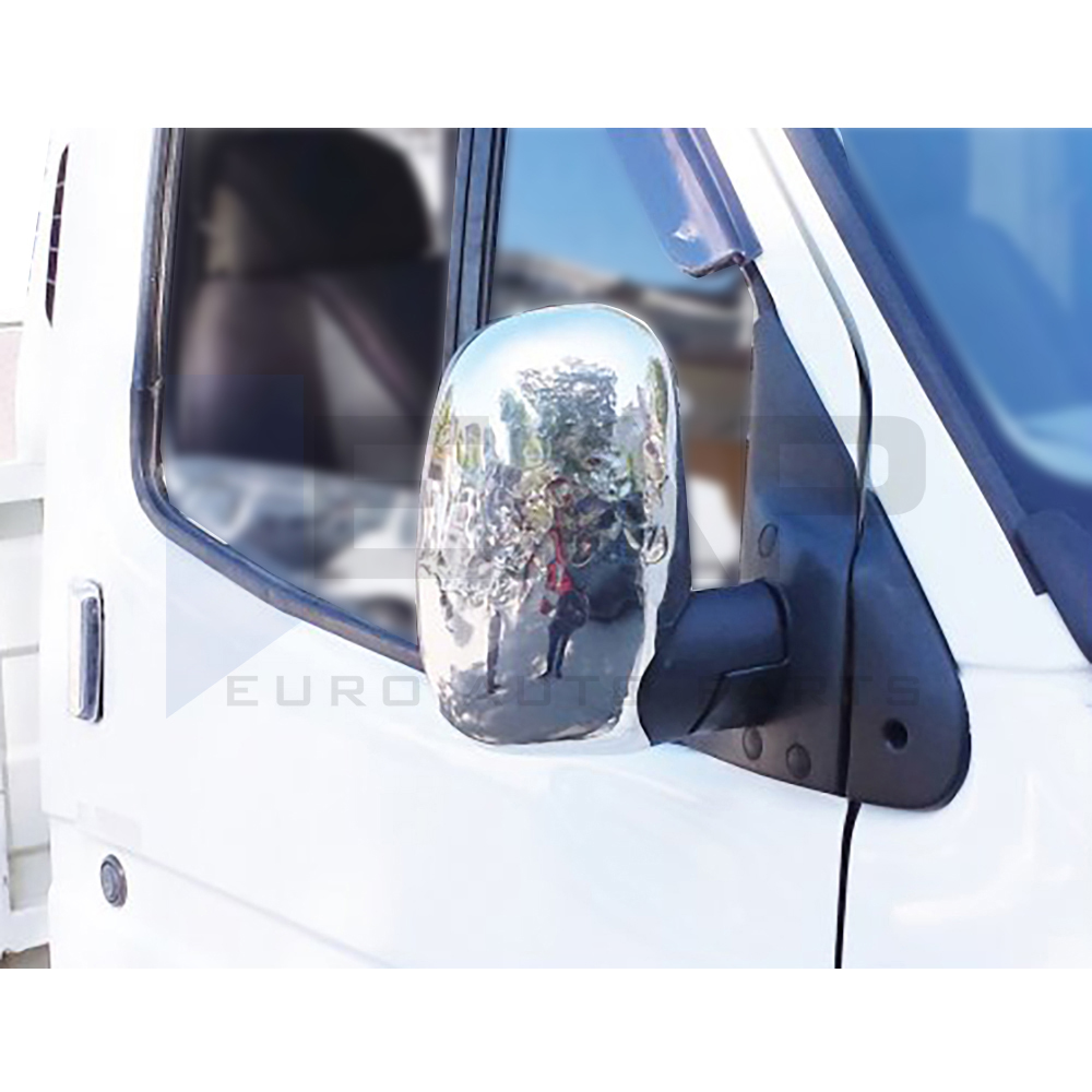 Mirror Cover - 2 Pcs - Stainless Steel