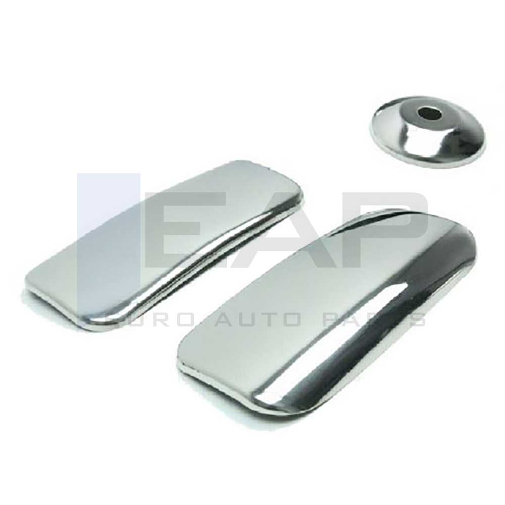 Door Handle Cover (Single Lock) - 2 Doors - Stainless Steel