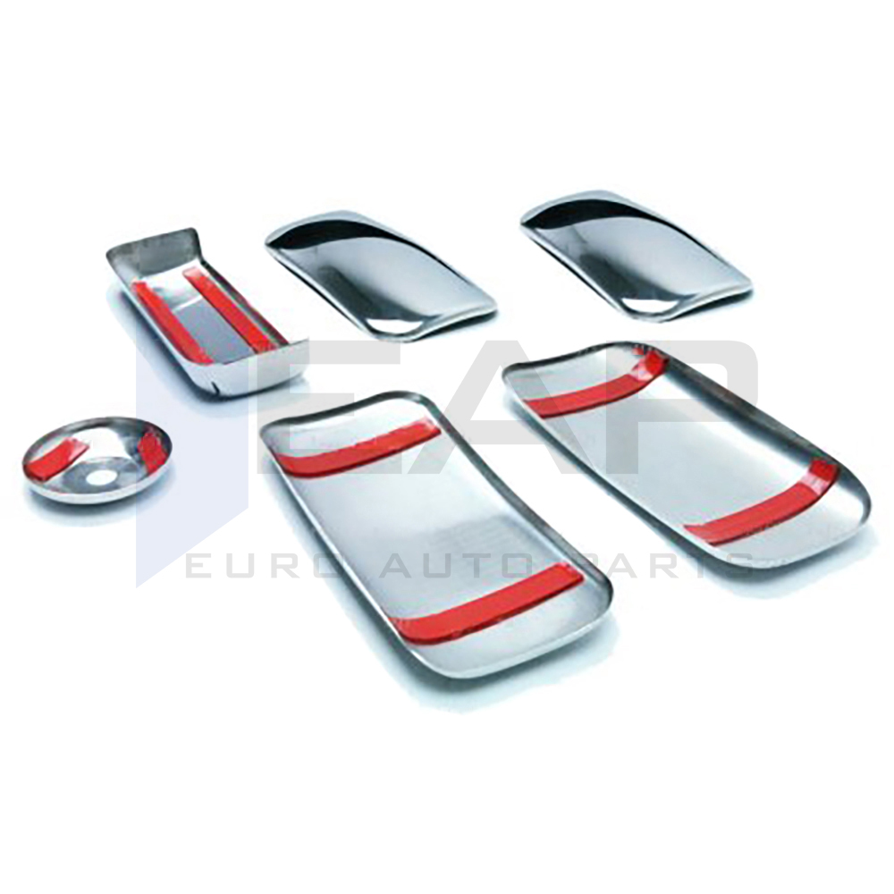 Door Handle Cover - 5 Doors - Rear Double Door - Stainless Steel
