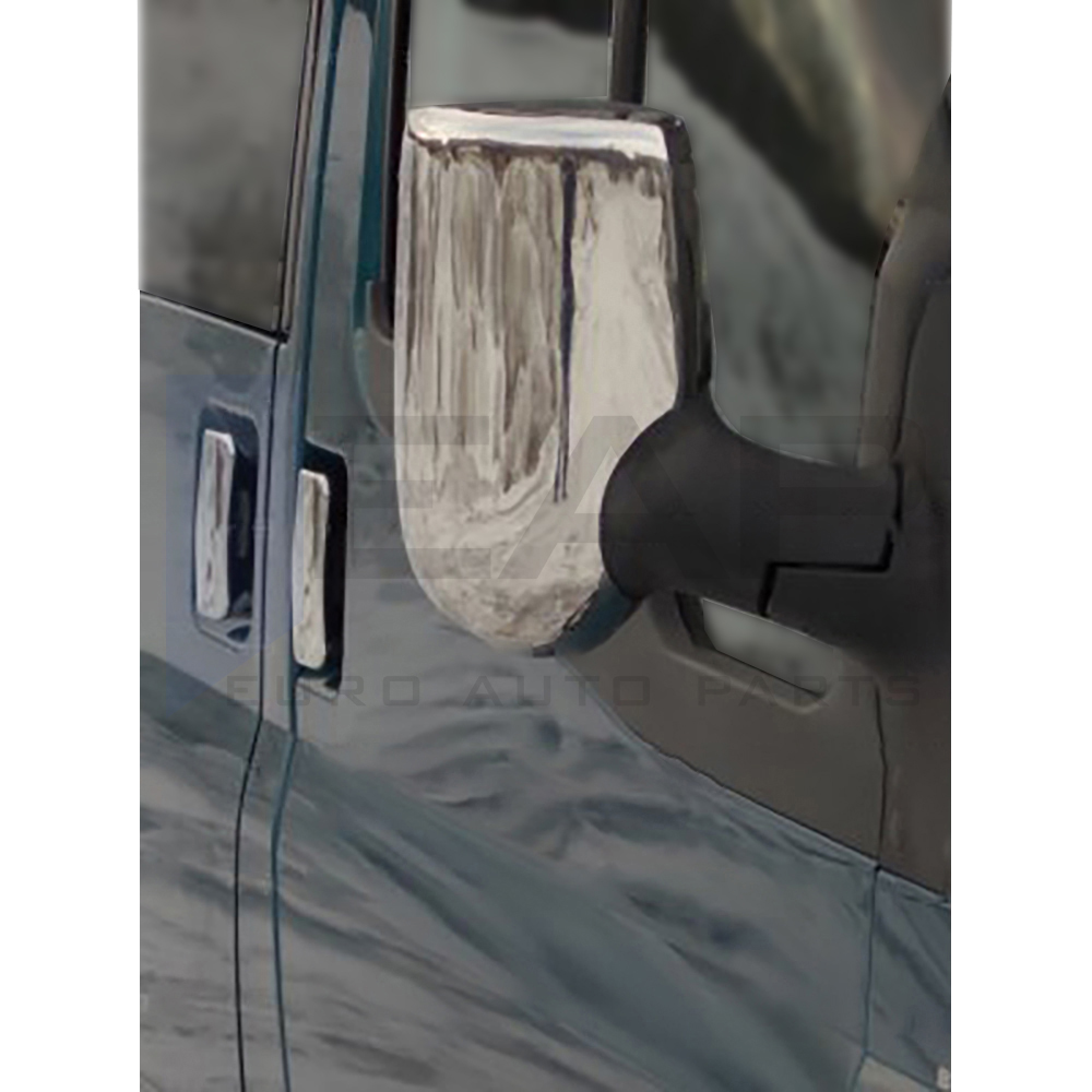 Mirror Cover - 2 Pcs - Stainless Steel