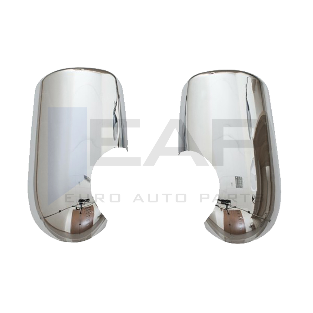 Mirror Cover - 2 Pcs - Stainless Steel