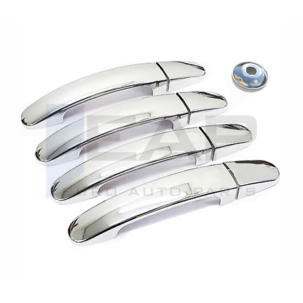 Door Handle Cover - 4 Doors - 9 Pcs - Stainless Steel