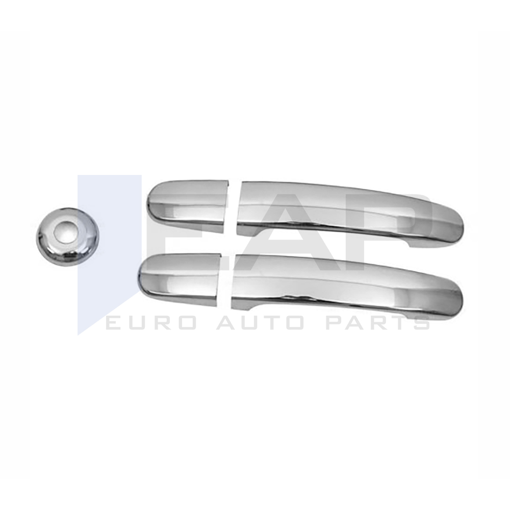 Door Handle Cover - 2 Doors - 5 Pcs - Stainless Steel
