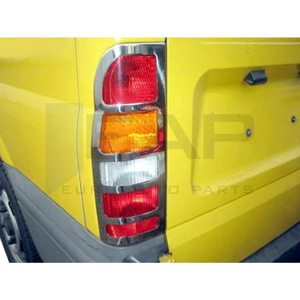 Tail Light Frame - 2 Pcs - Stainless Steel
