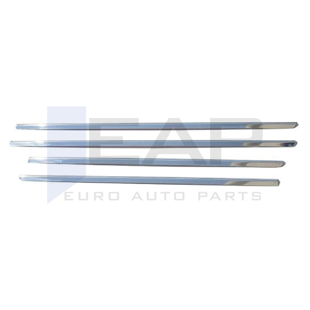 Window Frame Garnish - 4 Pcs - Stainless Steel
