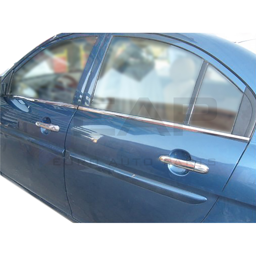 Door Handle Cover - 4 Doors - Stainless Steel