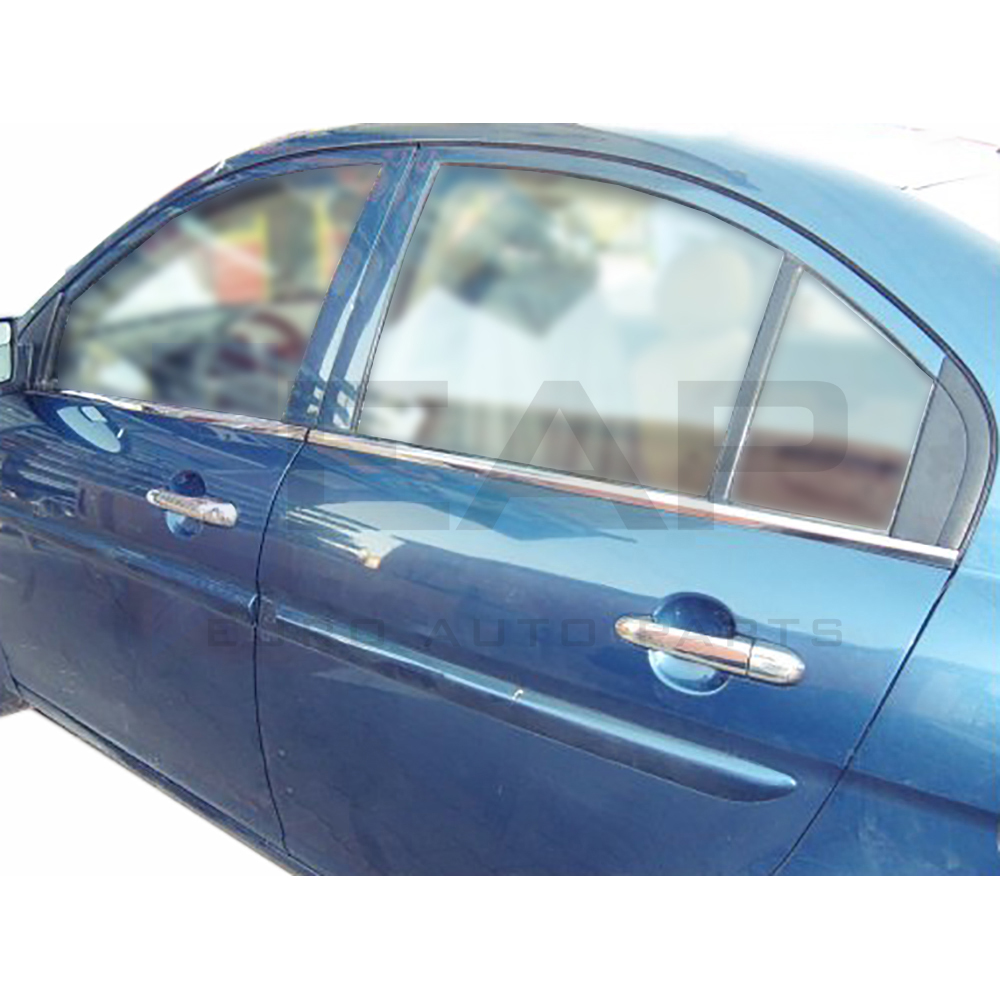 Window Frame Garnish - 4 Pcs - Stainless Steel