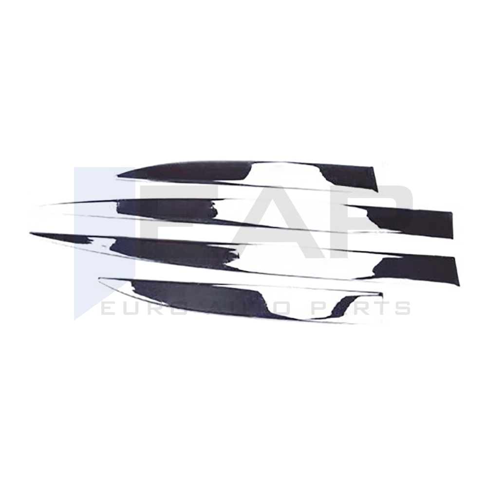 Side Door Trim (Wide) - Stainless Steel
