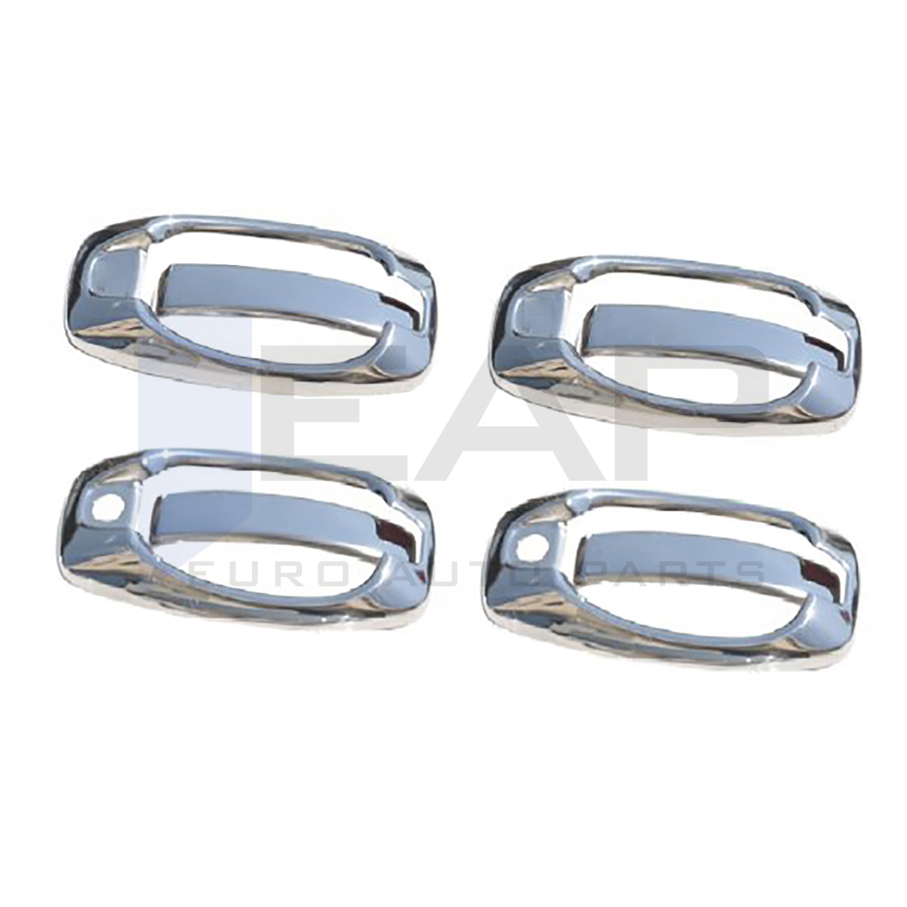 Door Handle Cover Frame - 4 Doors - Stainless Steel
