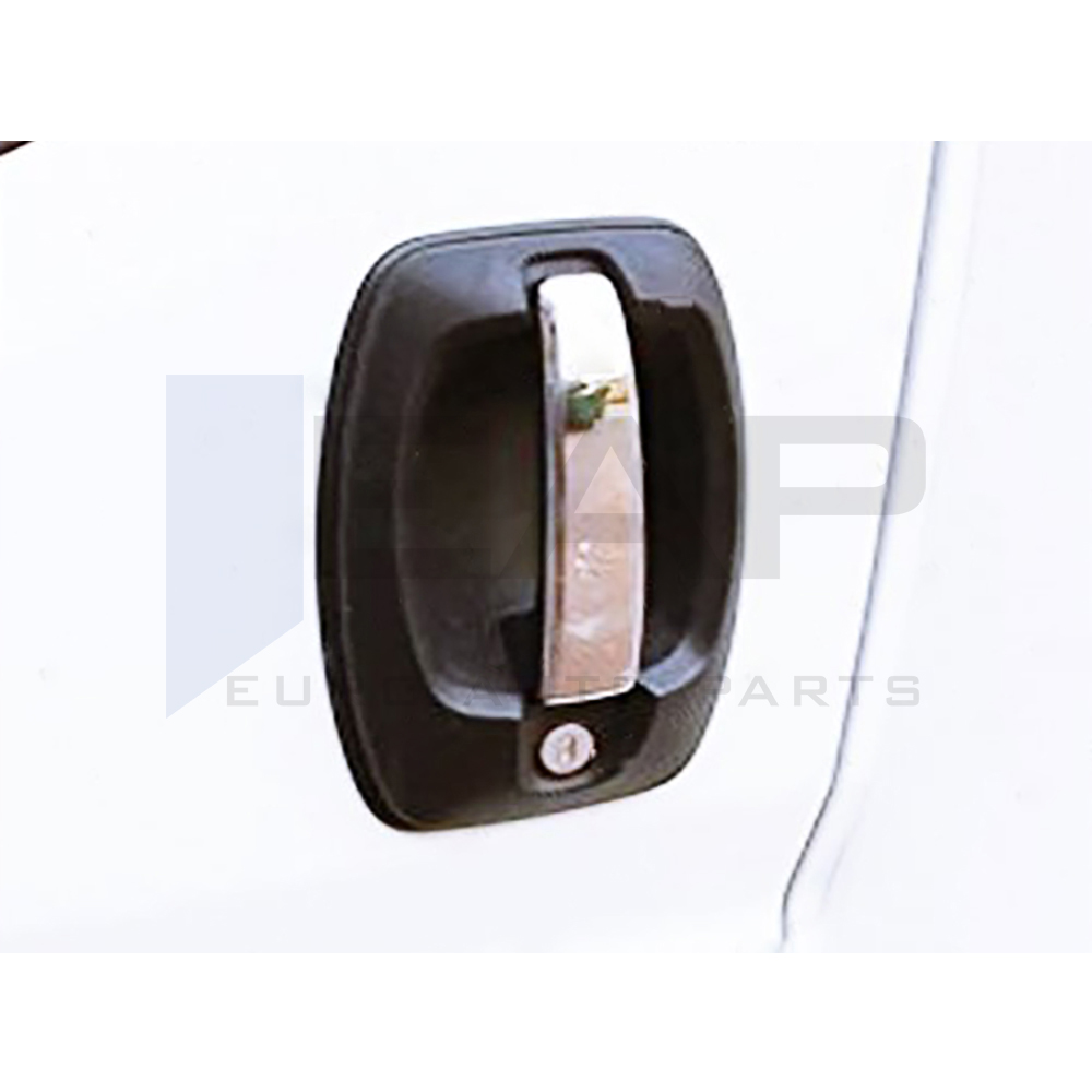 Door Handle Cover - 2 Doors - Stainless Steel