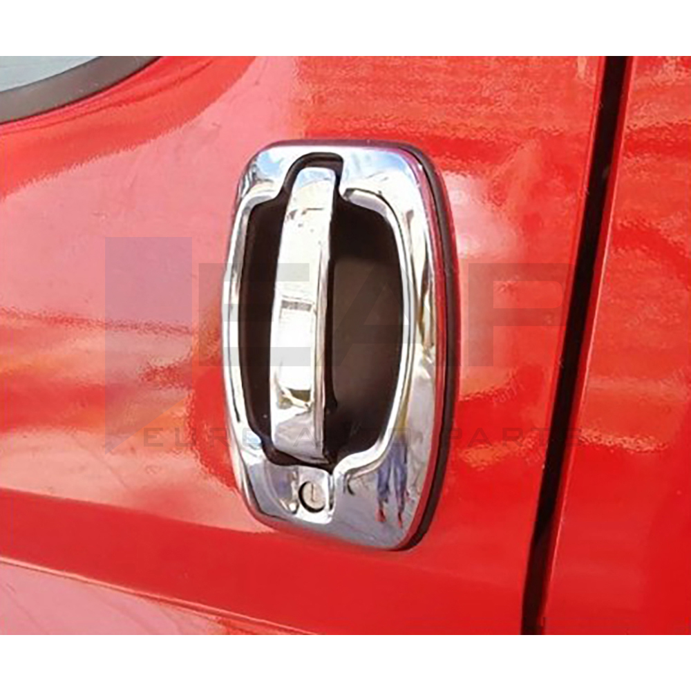 Door Handle Cover Frame - 2 Doors - Stainless Steel