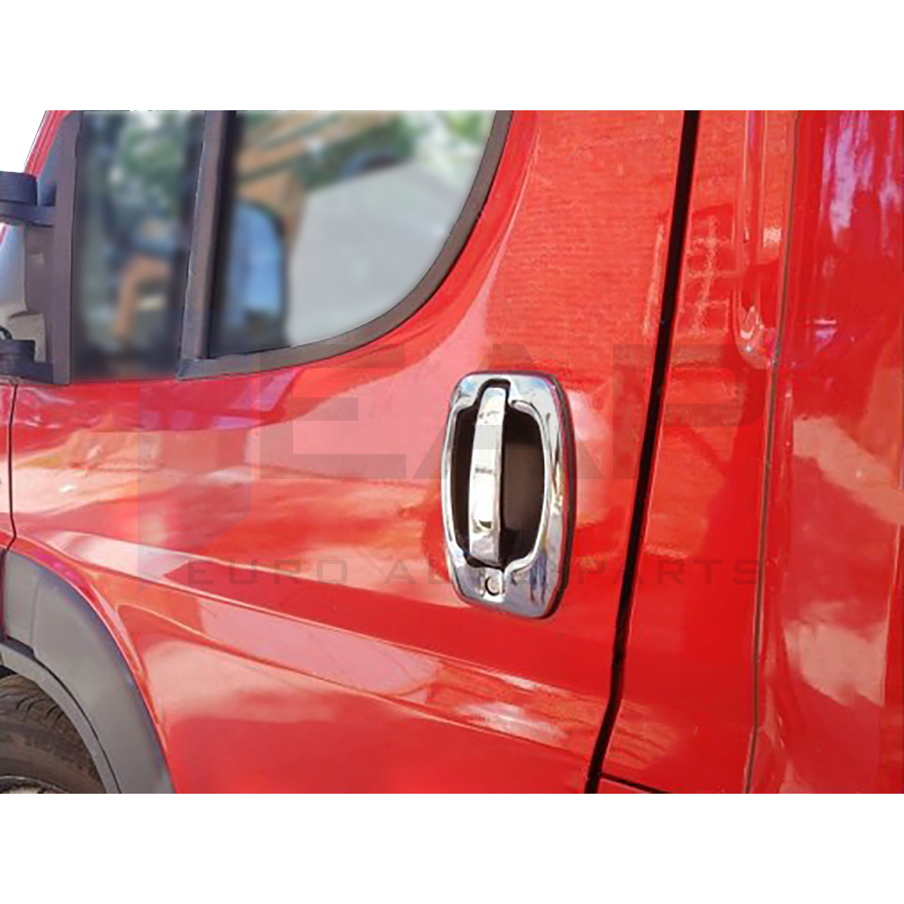 Door Handle Cover Frame - 2 Doors - Stainless Steel