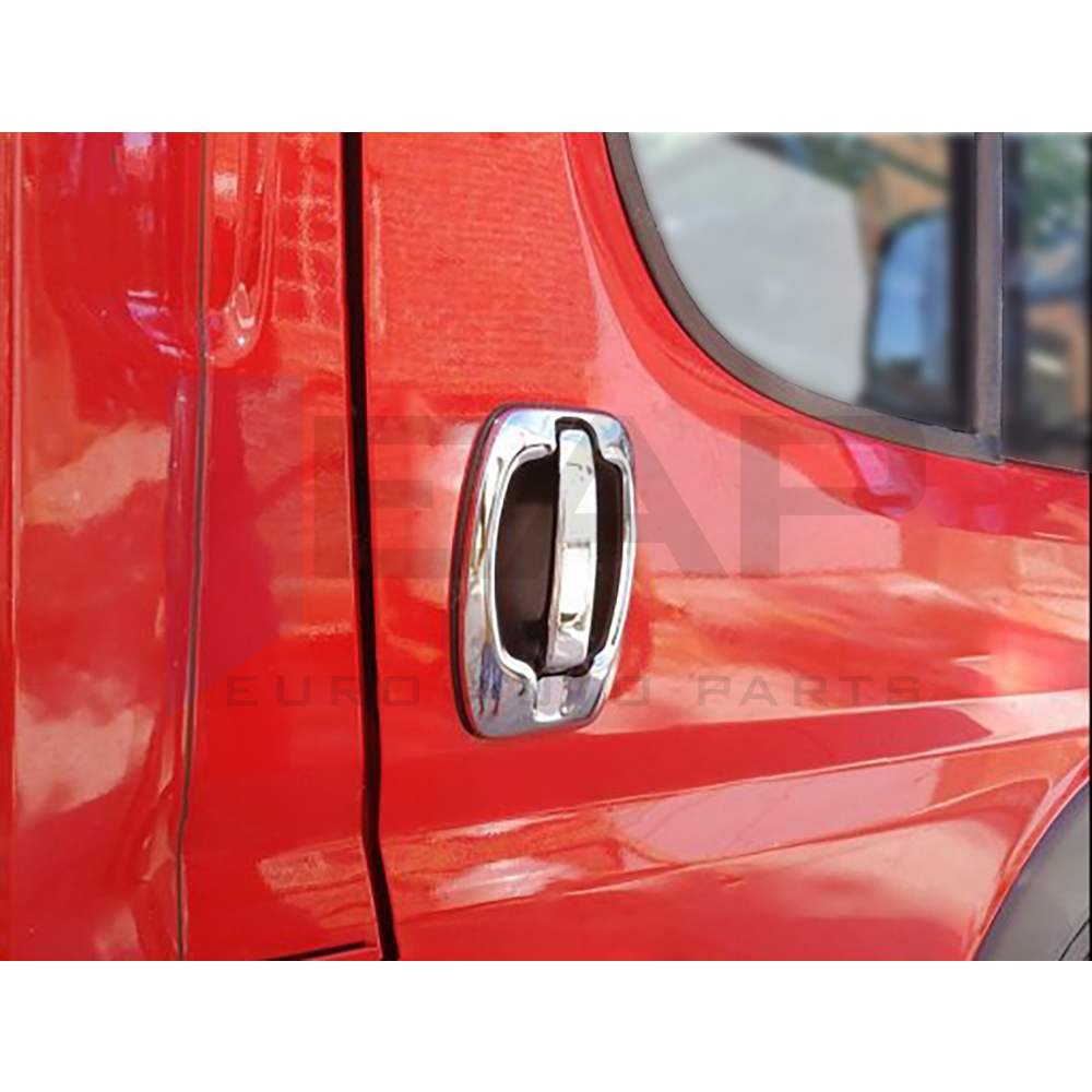 Door Handle Cover Frame - 2 Doors - Stainless Steel