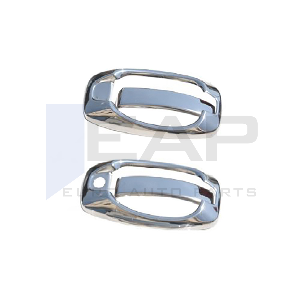 Door Handle Cover Frame - 2 Doors - Stainless Steel