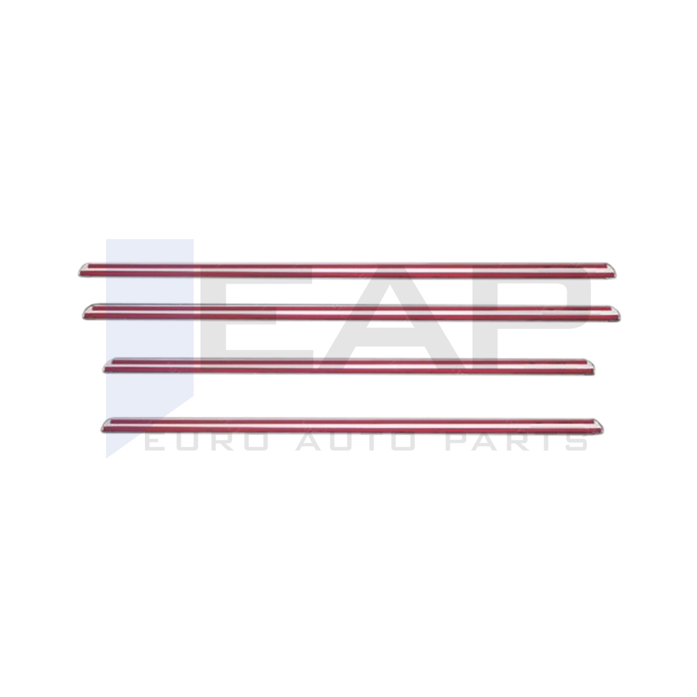 Window Frame Garnish - 4 Pcs - Stainless Steel