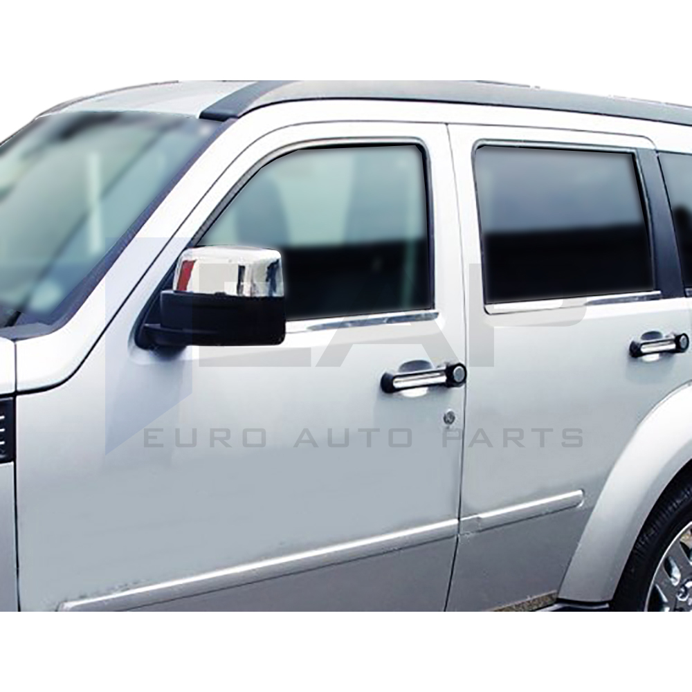 Mirror Cover - 2 Pcs - Stainless Steel