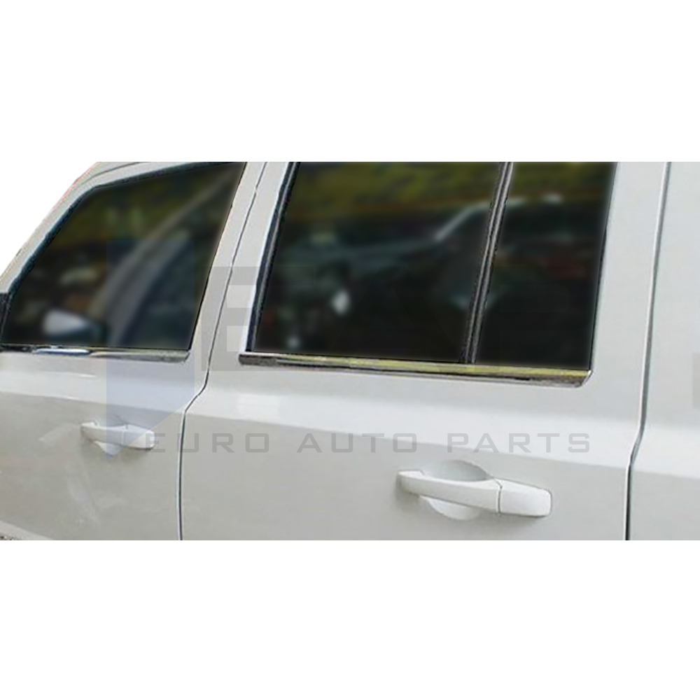 Window Frame Garnish - 4 Pcs - Stainless Steel