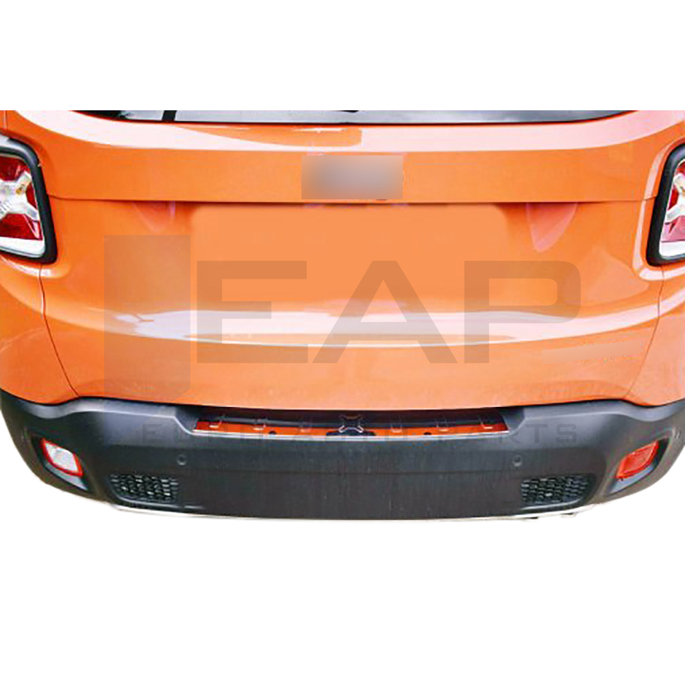 Rear Bumper Protector - Stainless Steel