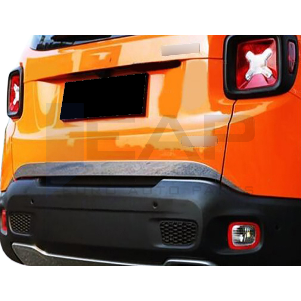 Trunk Lid Trim - 3 Pcs - Stainless Steel