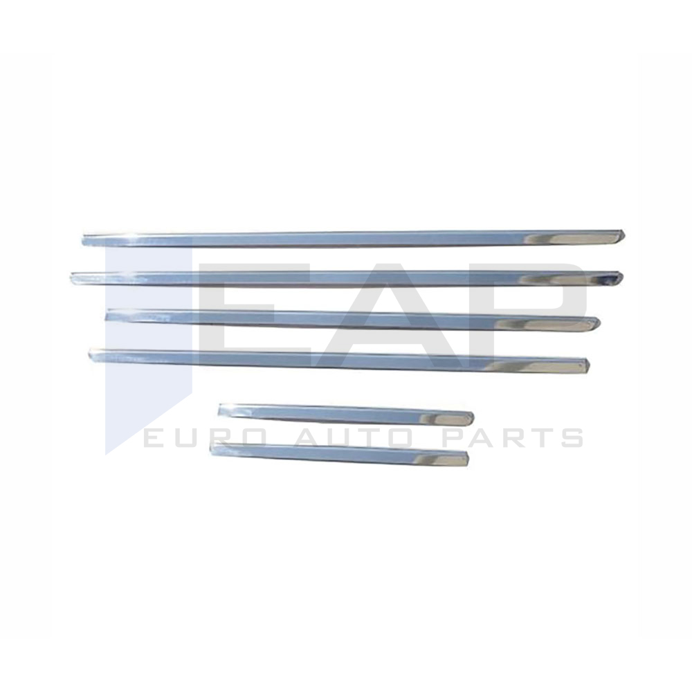 Window Frame Garnish - 6 Pcs - Stainless Steel