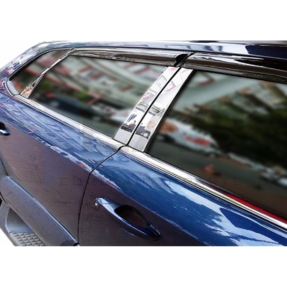 Window Frame Garnish - 4 Pcs - Stainless Steel