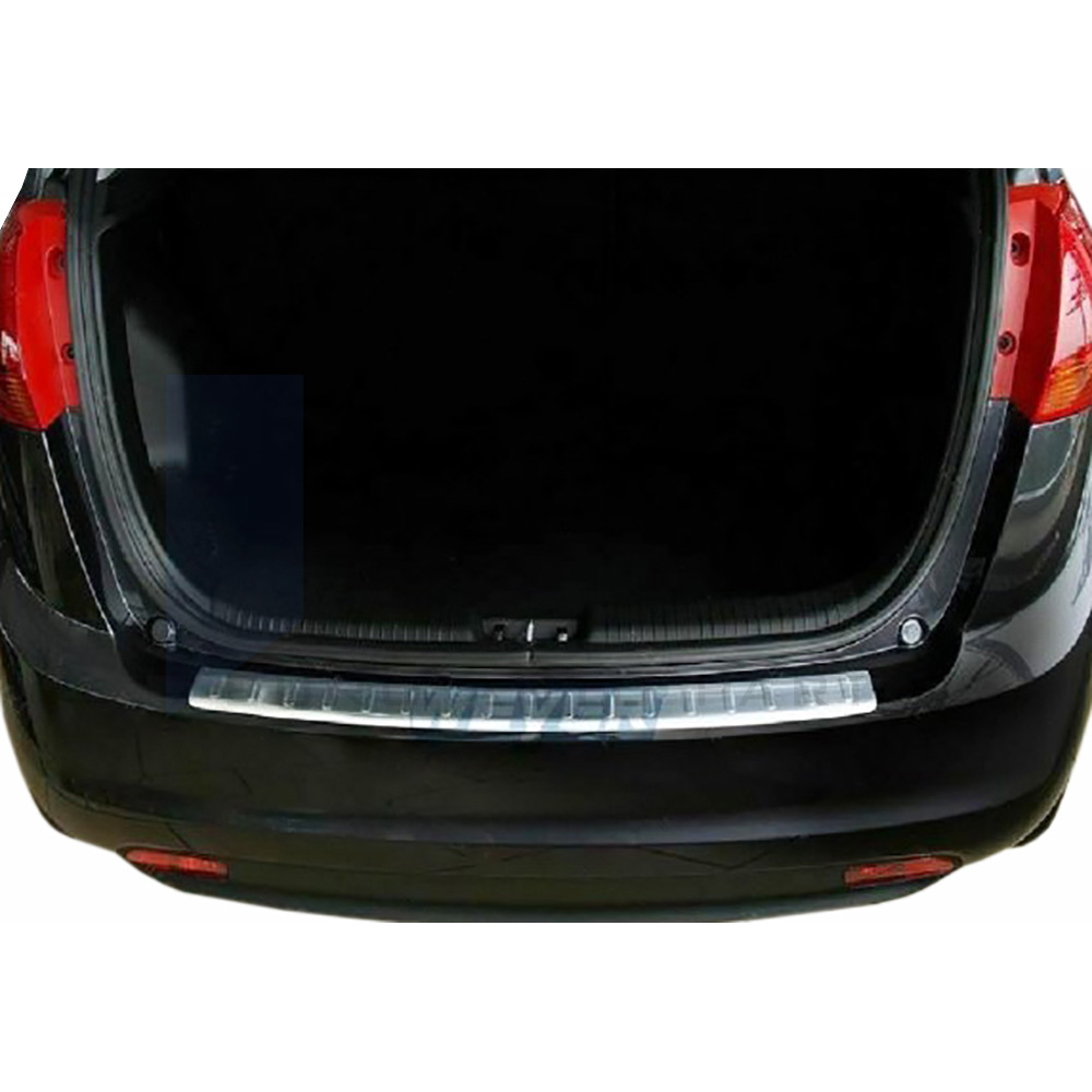 Rear Bumper Protector - Stainless Steel