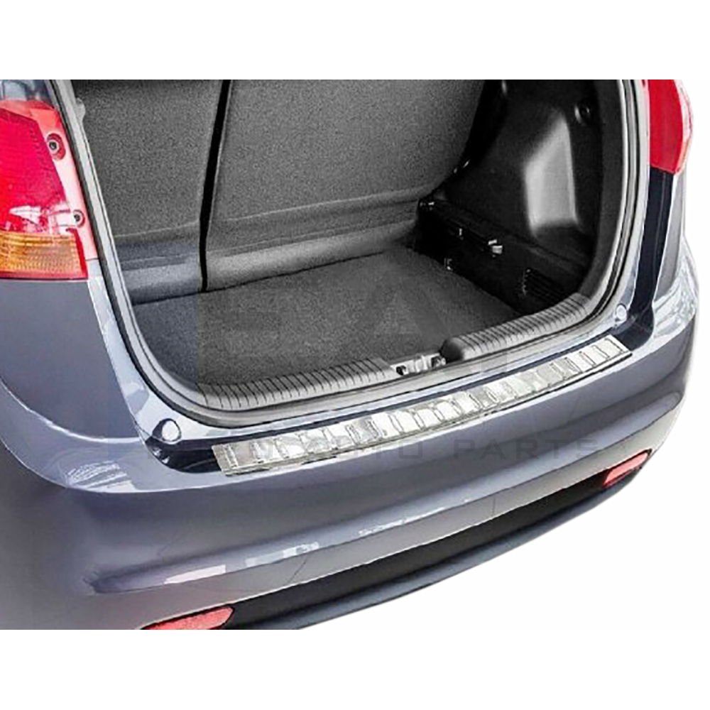 Rear Bumper Protector - Stainless Steel