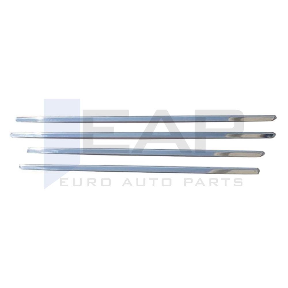 Window Frame Garnish - 4 Pcs - Stainless Steel