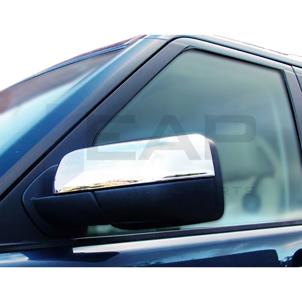 Mirror Cover - 2 Pcs - Stainless Steel