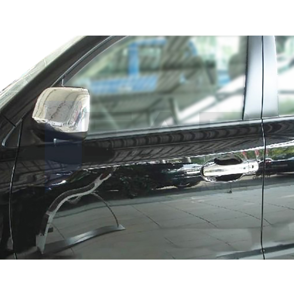 Mirror Cover - 2 Pcs - Stainless Steel