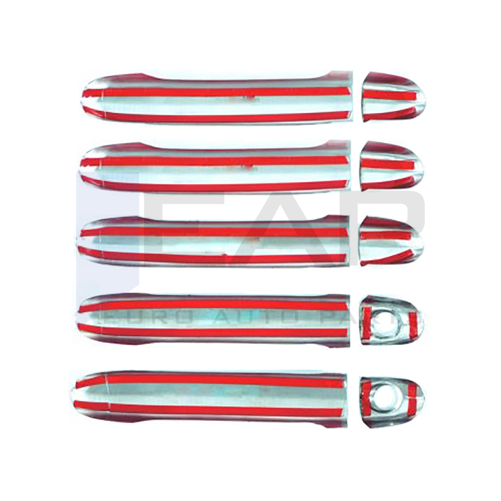 Door Handle Cover (Double Holes) - 5 Doors - Stainless Steel