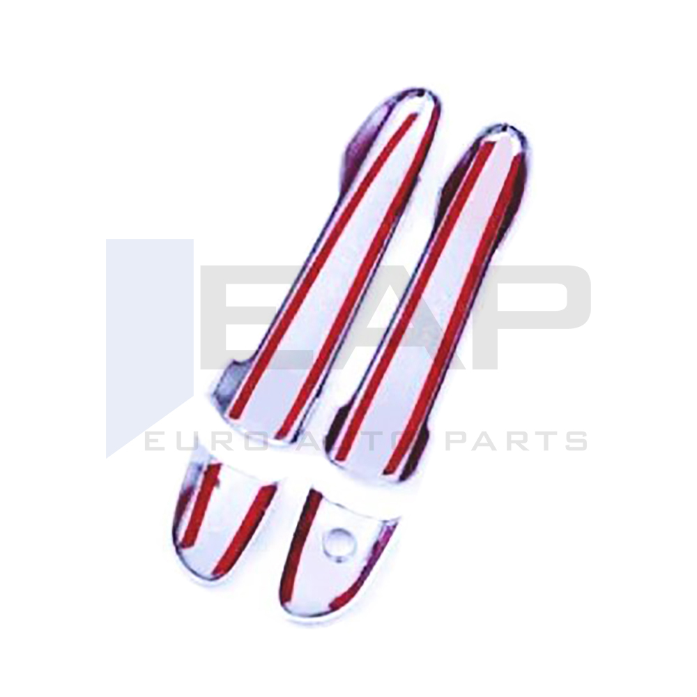 Door Handle Cover - 2 Doors - Stainless Steel