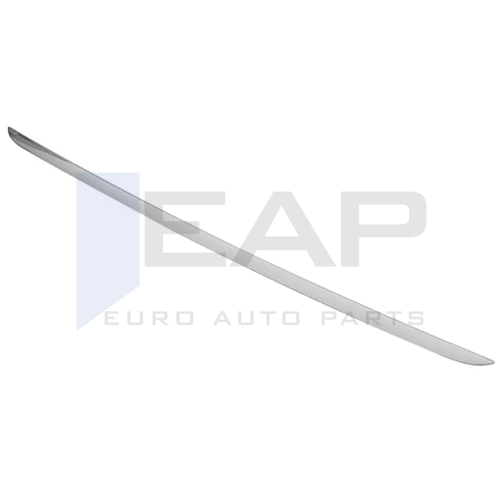 Trunk Lid Trim - Sedan - Stainless Steel