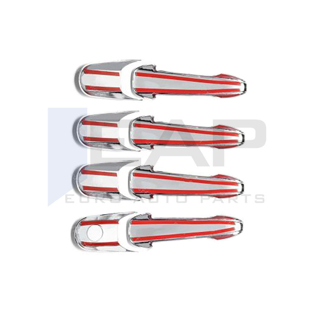 Door Handle Cover - 4 Doors - Stainless Steel