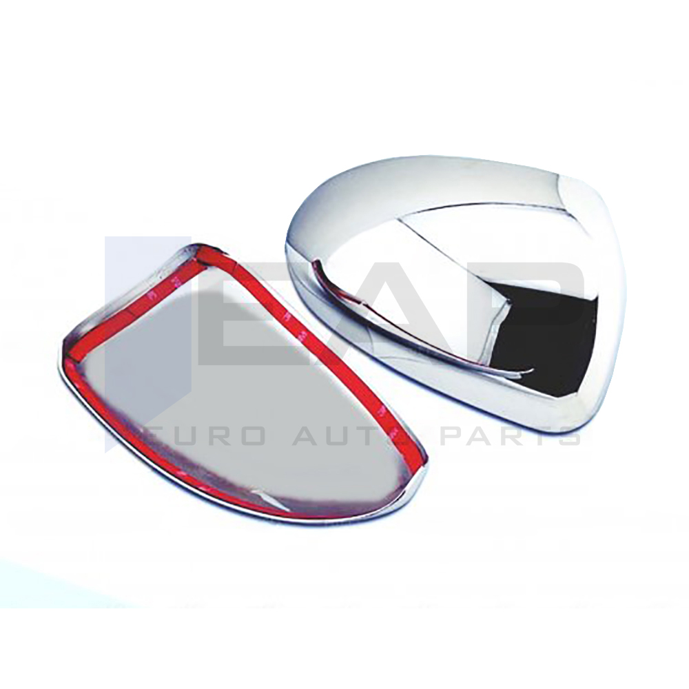 Mirror Cover - 2 Pcs - Stainless Steel