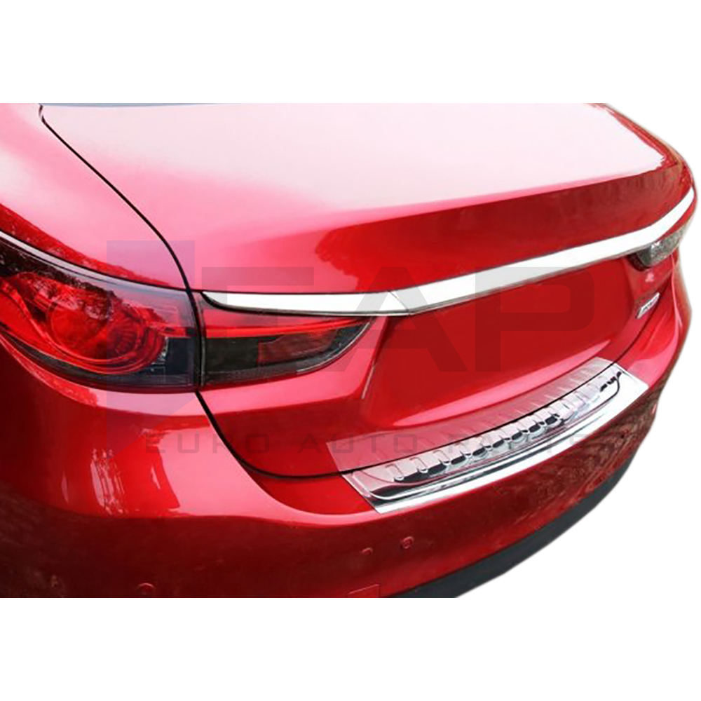 Rear Bumper Protector - Sedan - Stainless Steel