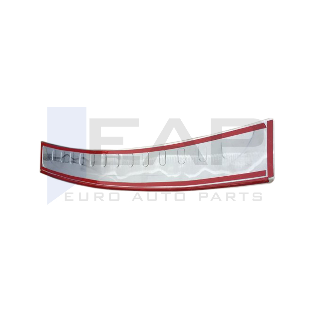Rear Bumper Protector - Sedan - Stainless Steel