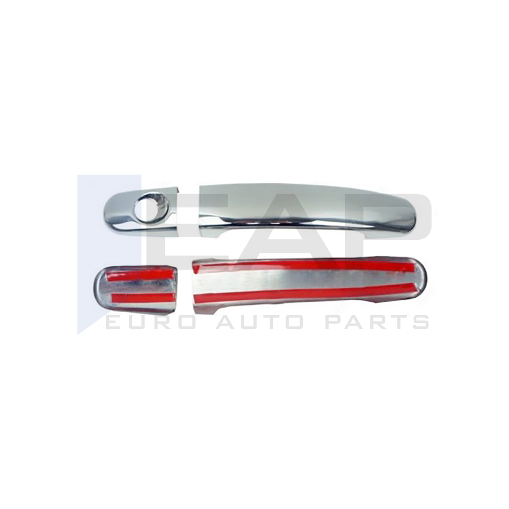 Door Handle Cover - 2 Doors - Stainless Steel