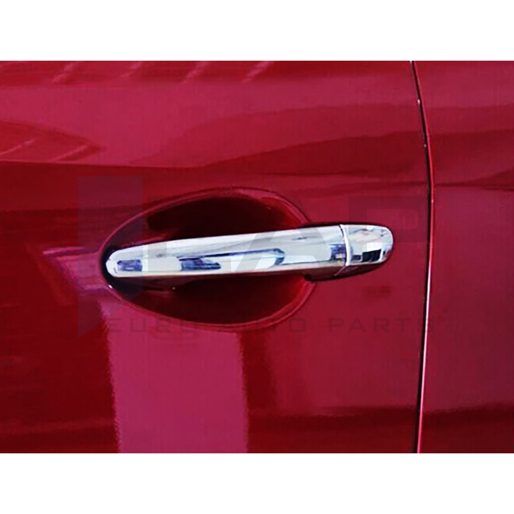Door Handle Cover (With Sensor) (RHD) - 4 Doors - Stainless Steel