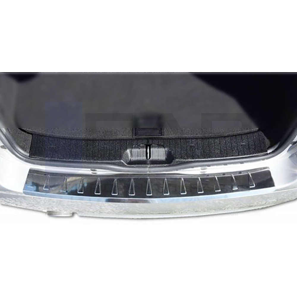 Rear Bumper Protector - Stainless Steel