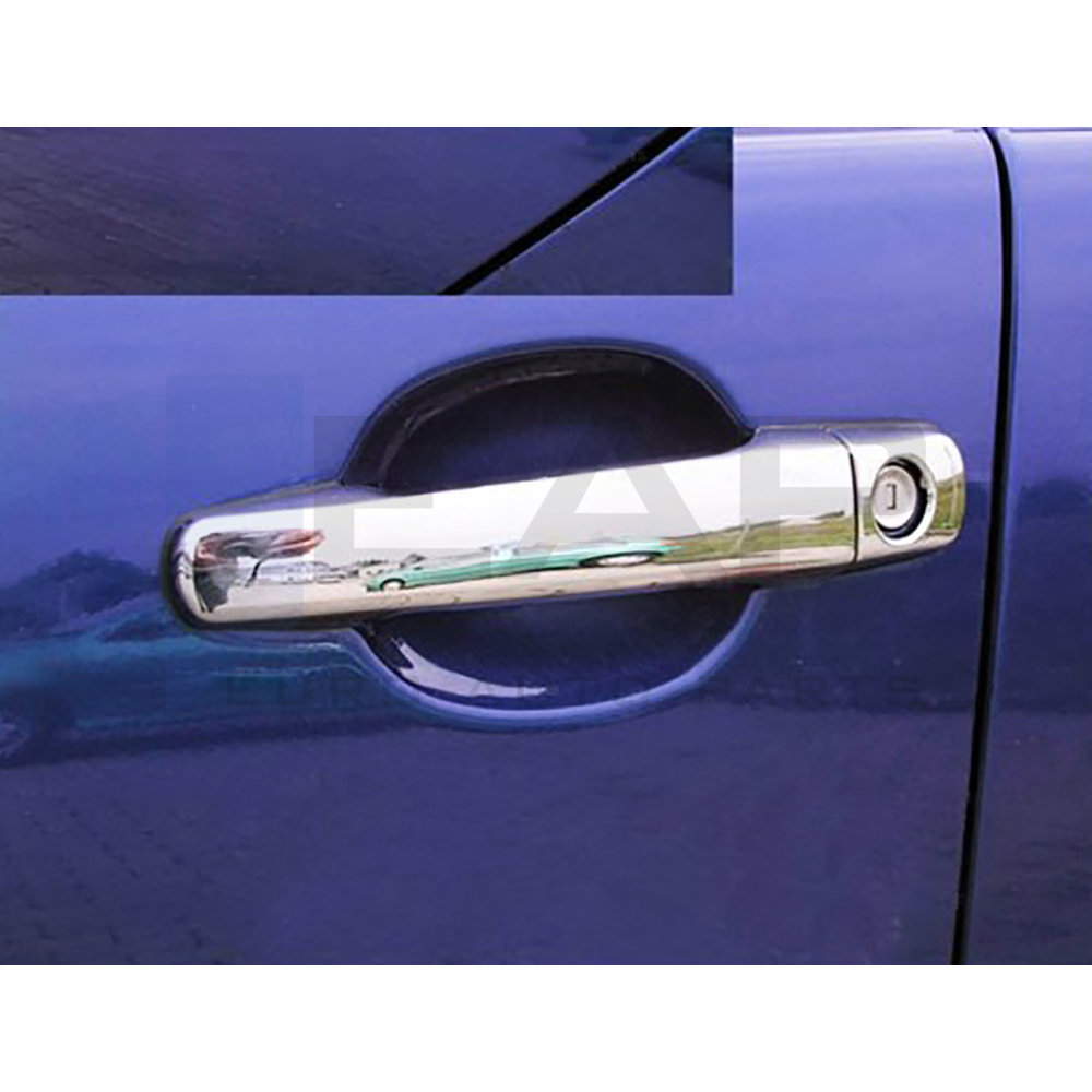 Door Handle Cover (Double Hole) - 4 Doors - Stainless Steel